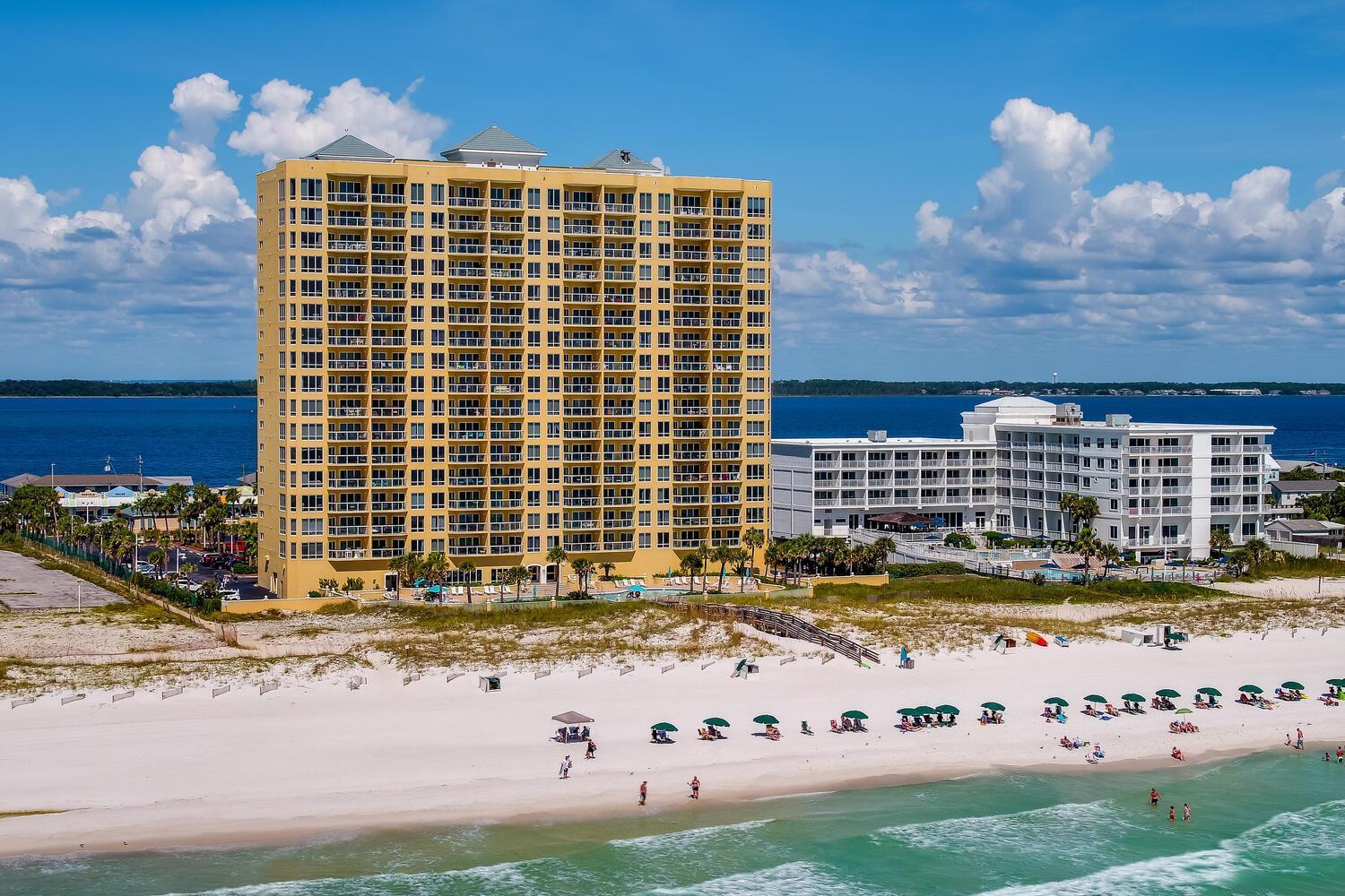 Emerald Isle Gulf Front 2B Condo - 1604 Pensacola Beach Bagian luar foto